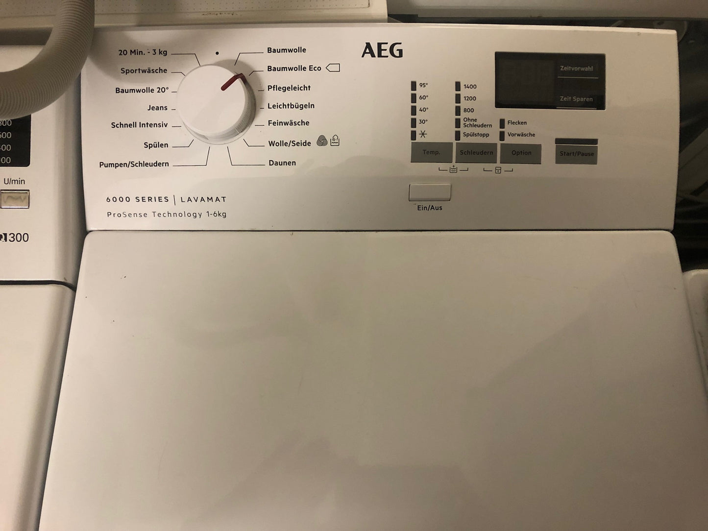 AEG 6000 Series Lavamat Toplader Waschmaschine in Berlin, ideal für kompakte Räume.
