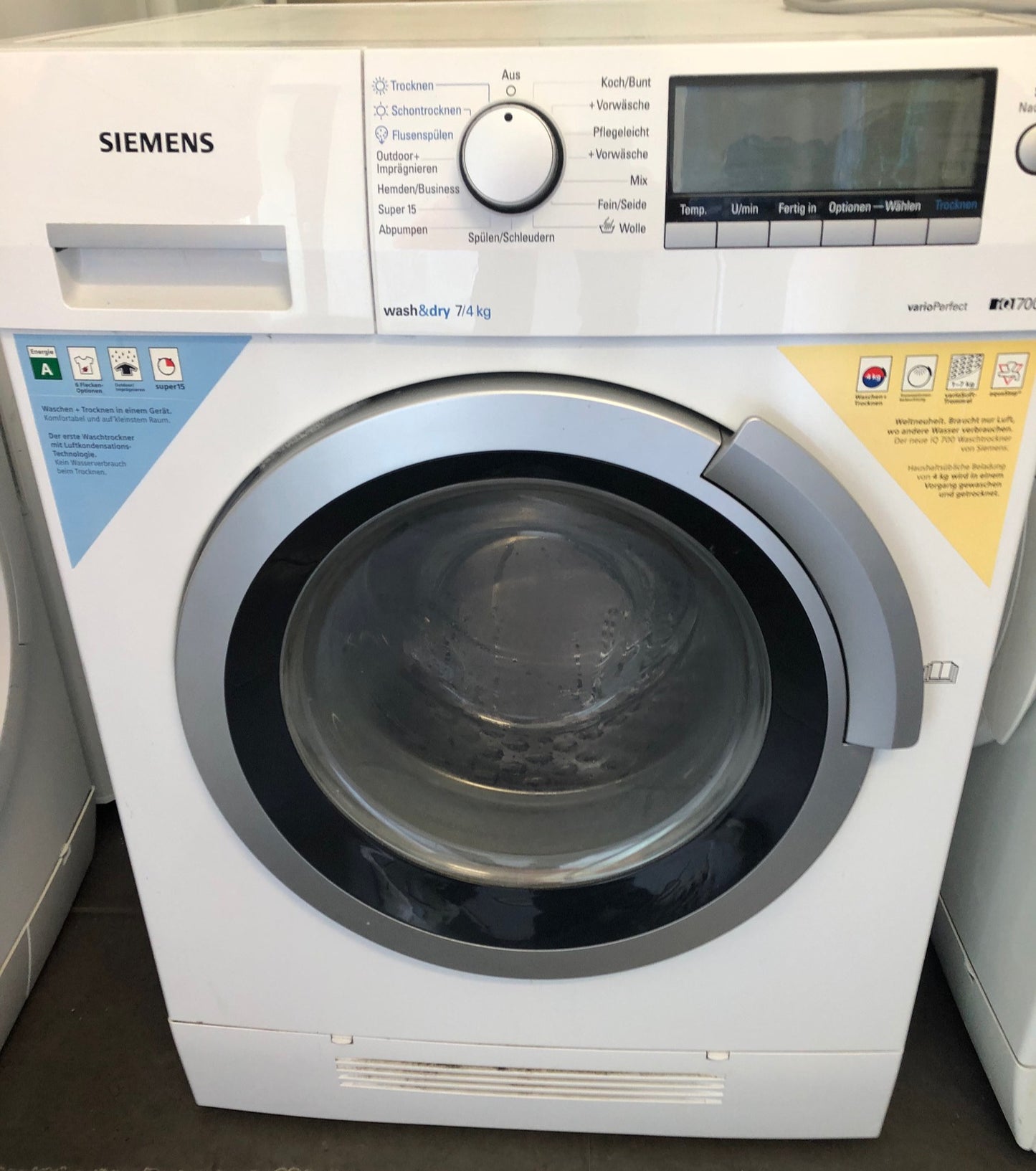 Waschtrockner Siemens IQ 700