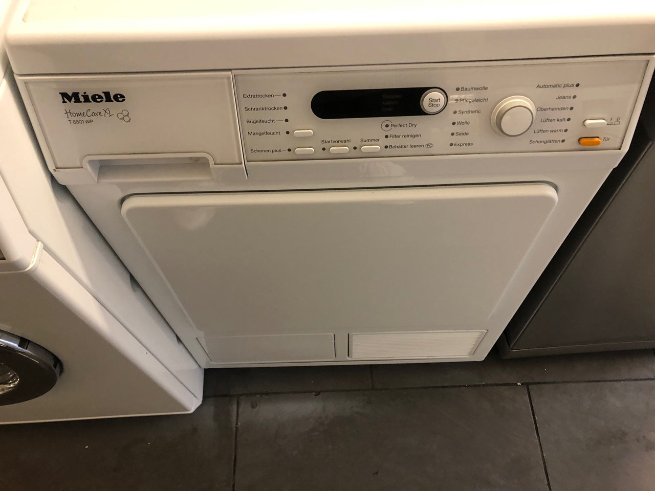 Schonende und effiziente Trocknungstechnologie des Miele T 8801 WP in Berlin.