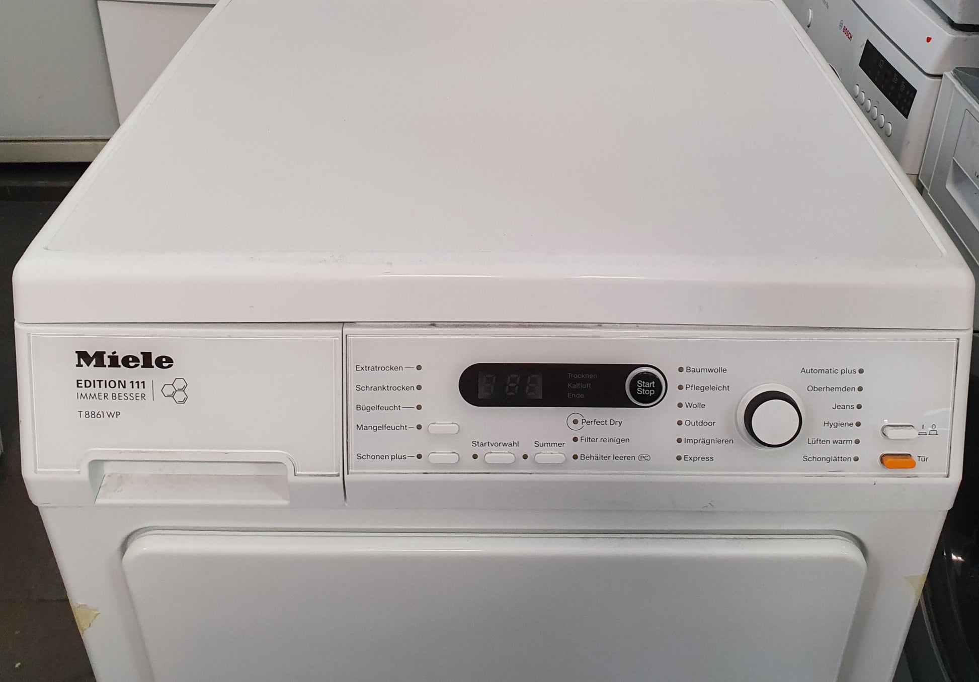 Trockner Miele T 8861 WP Edition 111 Wärmepumpentrockner A+ 8 kg