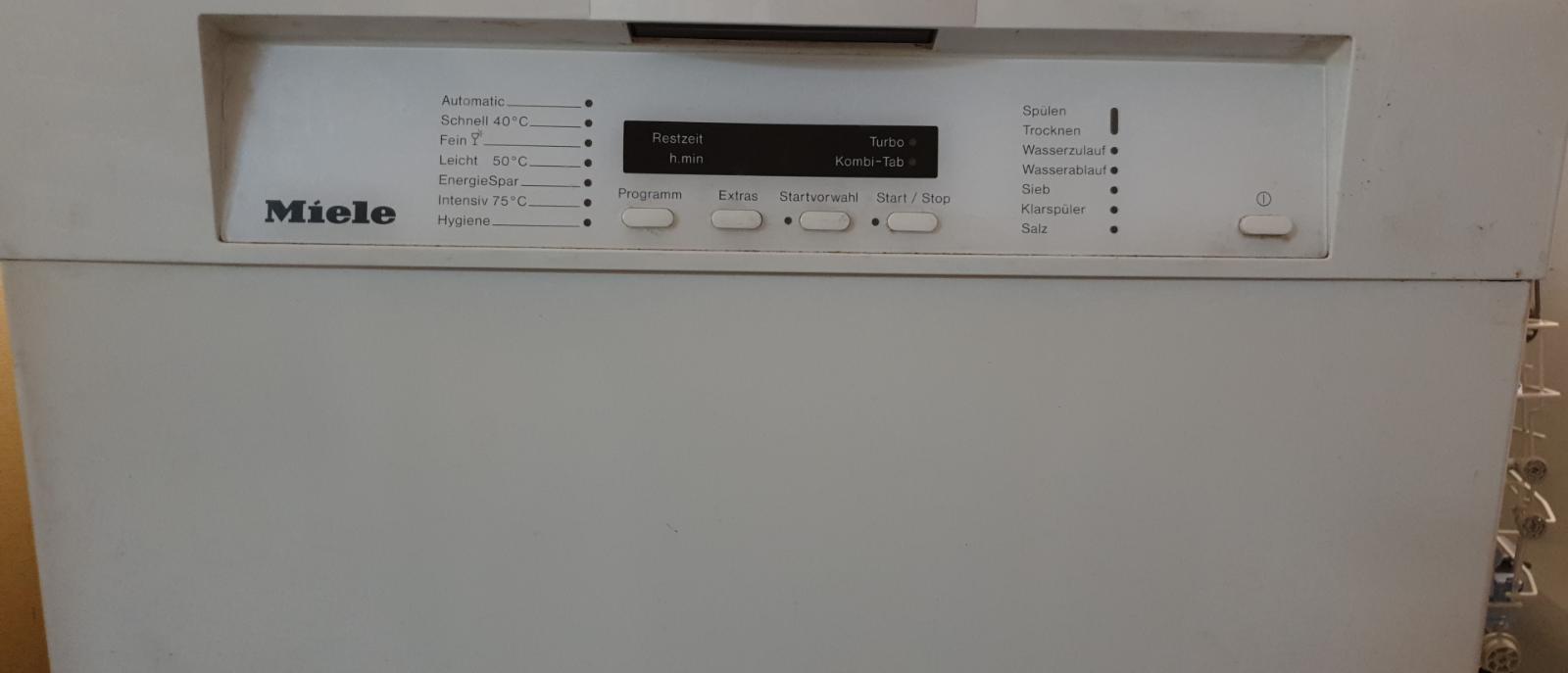 Geschirrspüler Miele neuwertig, unterbaufähig