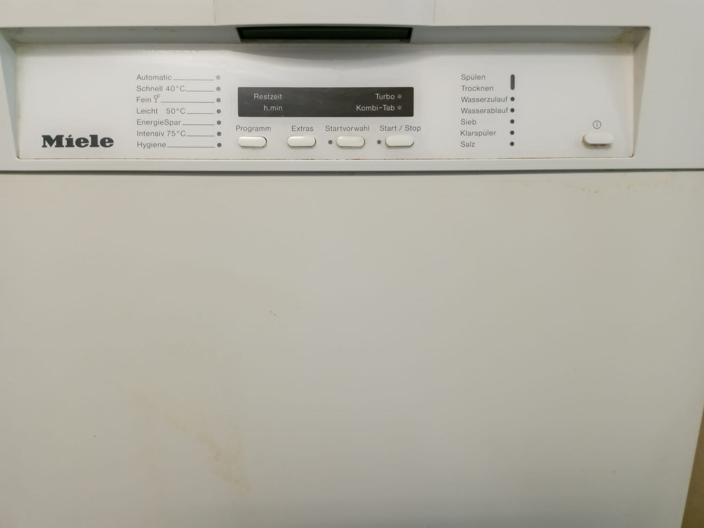 Geschirrspüler Miele Einbau unterbaufähig