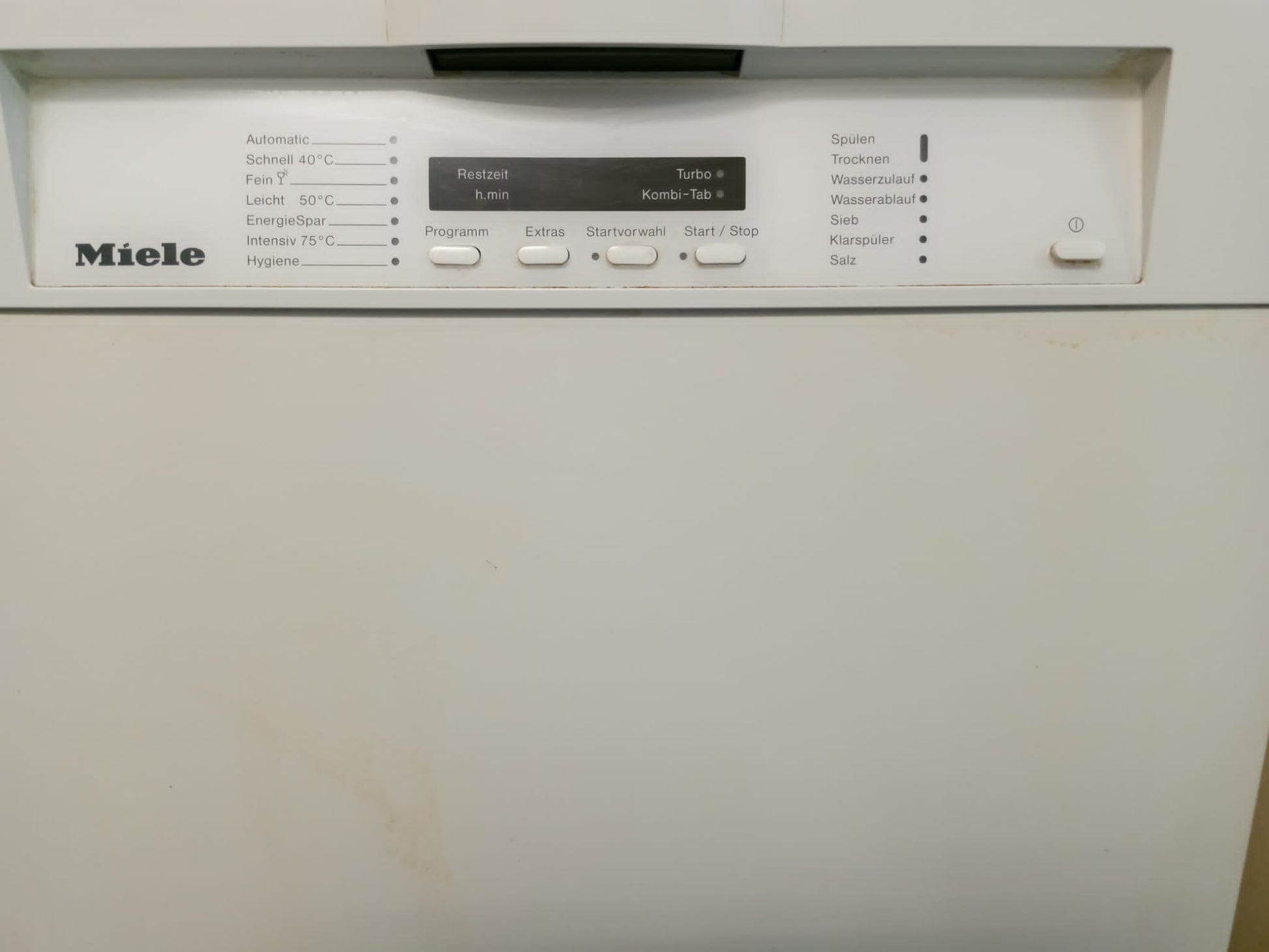 Geschirrspüler Miele Einbau unterbaufähig