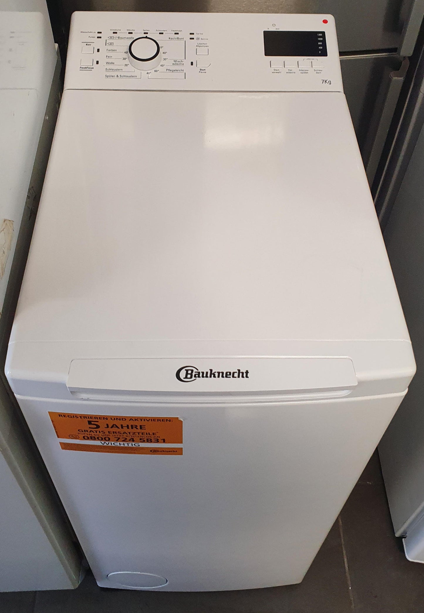 Waschmaschine  Bauknecht Toplader 7 kg