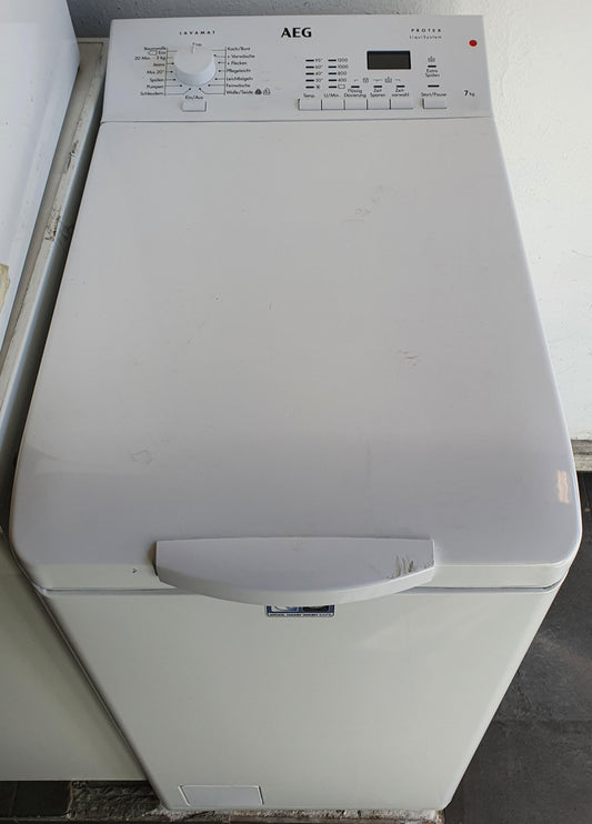 Waschmaschine AEG L62274TL, freistehend, Toplader, 7 kg, 1200 U/min, A+++