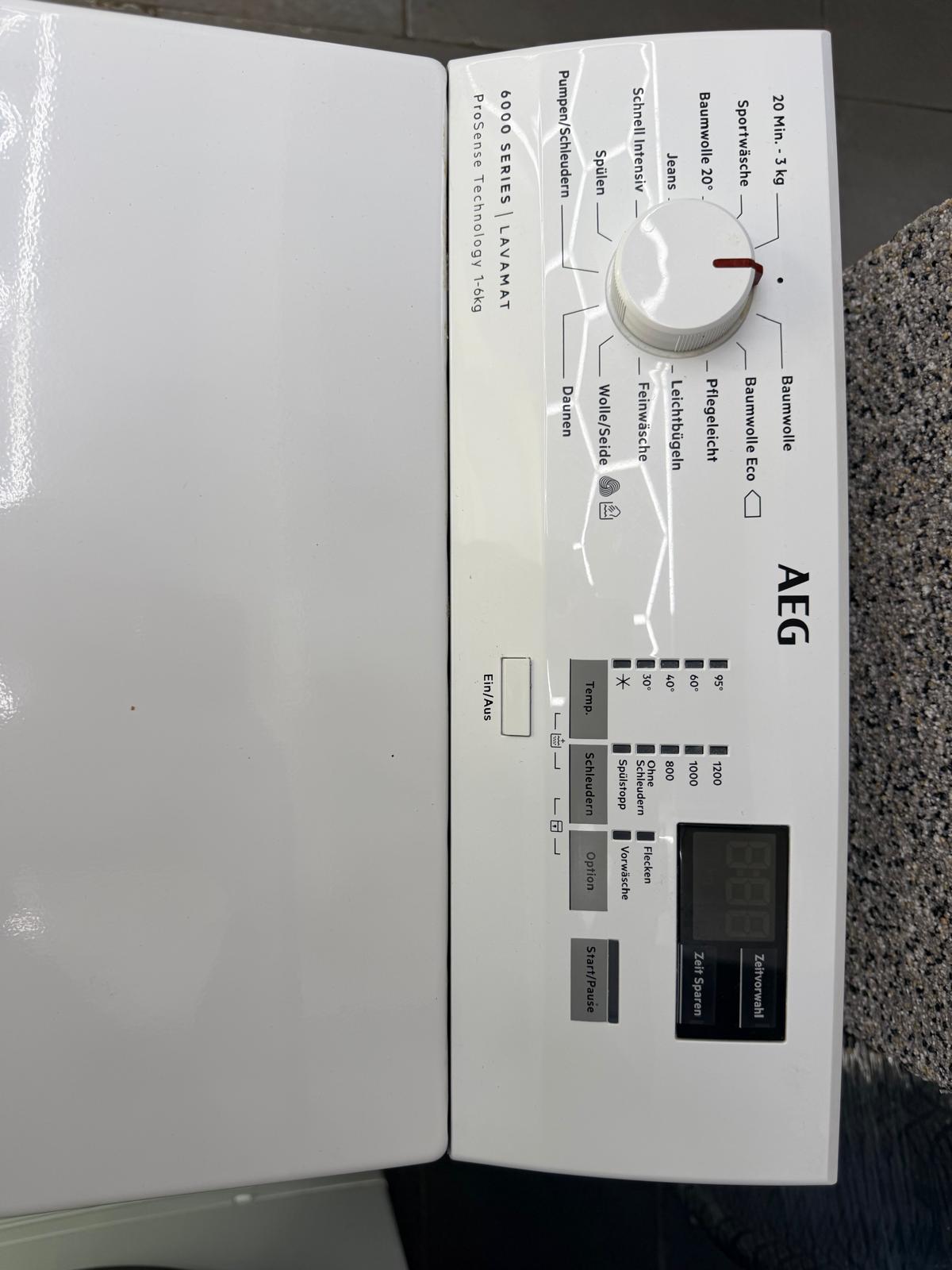 Waschmaschine Toplader AEG 6000 Series