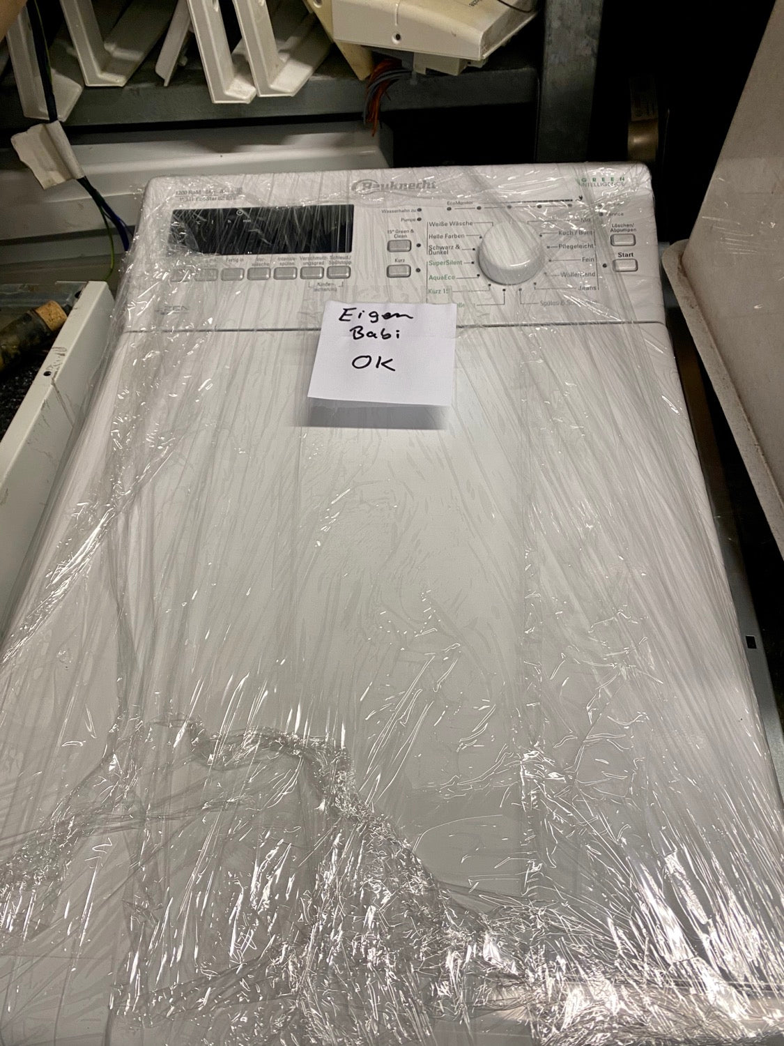 Waschmaschine Bauknecht Toplader